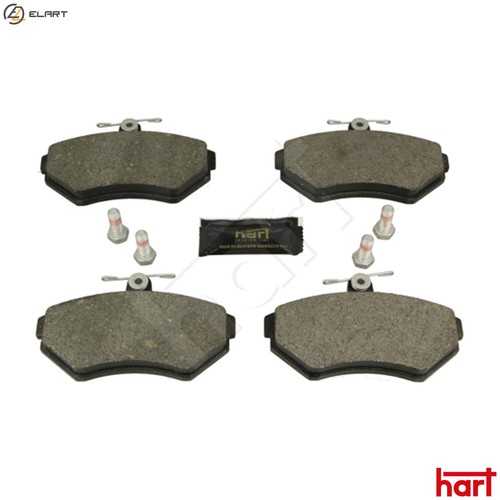 Brake pad set disc - set,